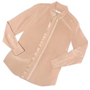 Equipment • Femme Pleated Earl Silk Top || Small